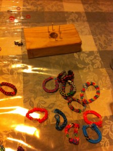 Early examples (and 'nancy') loom large on our kitchen table.